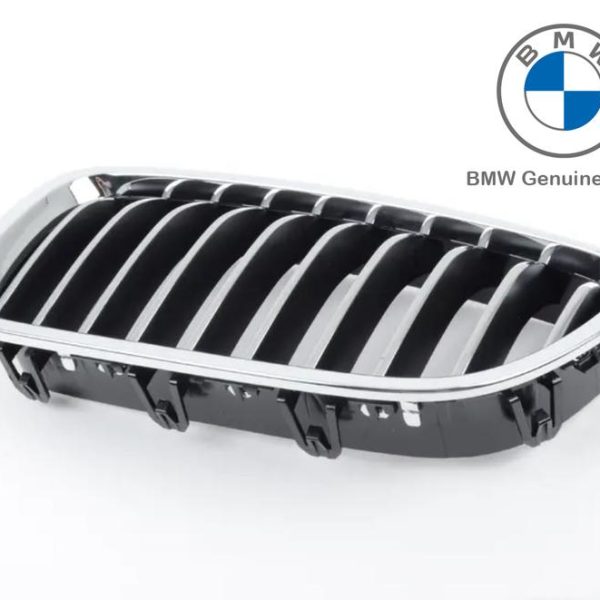 Original BMW F10 Gril Chrome Kidney Grill Depan KIRI 51137412323