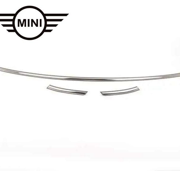 MINI F55 F56 F57 Seal Chrome Trim Stripes Belakang Kap Mesin Pilar A