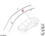 Original BMW G30 Roof Moulding Cover Lis Tutup Atap KANAN 51137443692
