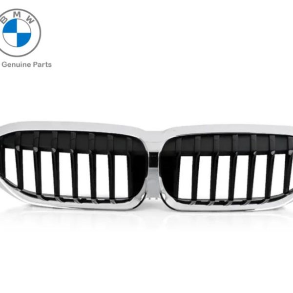 Original BMW G20 3 Series Pre-LCI Sport Line Chrome Kidney Grill Gril Depan