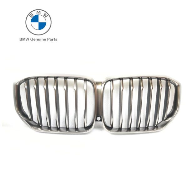 Original BMW G05 X5 M50i M Kidney Grill Cerium Grey Gril Depan