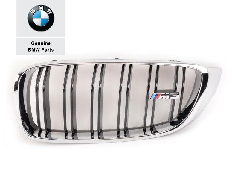 51138056411_A Original BMW F80 M3 M Performance Kidney Grill Chrome Gril KIRI - Image 1