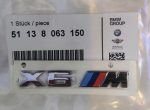 Original BMW F86 X6M X6 M Emblem Grill Depan KIRI 51138063150 - Image 4