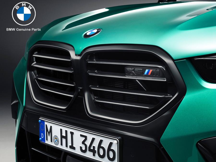 51138086866_A Original BMW F95 X5M X5 LCI Facelift M Kidney Grille Grill Black - Image 1