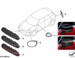 Ori MINI Countryman F60 Cooper S Piano Black Ring Lampu Depan KIRI - Image 5