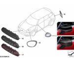 Ori MINI Countryman F60 Cooper S Piano Black Ring Lampu Depan KANAN - Image 5