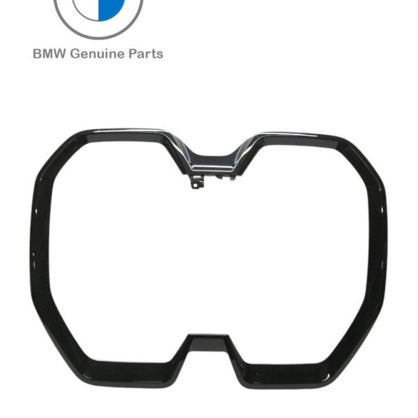 Original BMW I20 iX BEV Kidney Grill Surround Frame High Gloss Black Bingkai Gril Depan