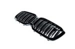BMW G01 X3 F97 X3M LCI Kidney Grill High Gloss Black Gril Hitam - Image 4