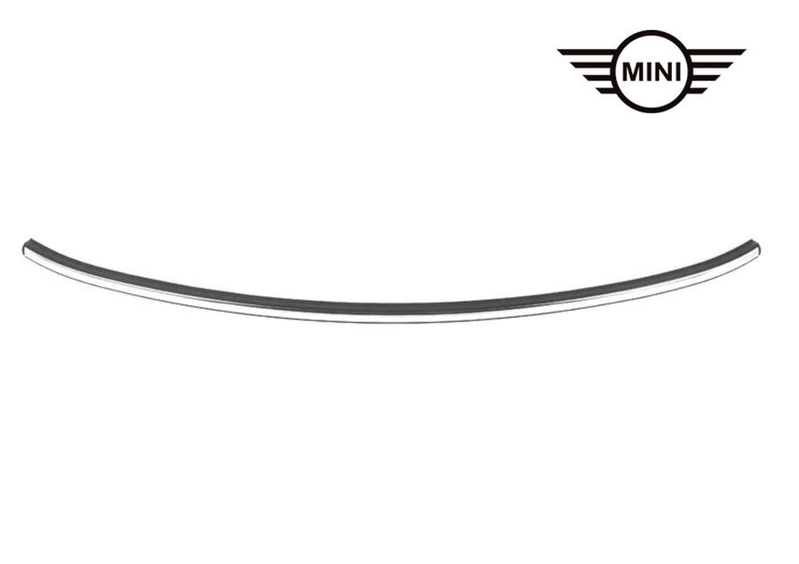 51139810473_A Original MINI Countryman R60 Chrome Pelipit Karet Kaca Bagasi Belakang - Image 1