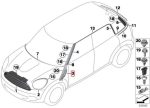 MINI Countryman R60 Side Scuttle Bingkai Sen Fender Piano Black KIRI - Image 6