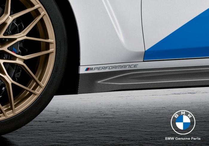 51142461811_A Original BMW G80 M3 M Performance Motorsport Decals Sticker Side Skirt - Image 1