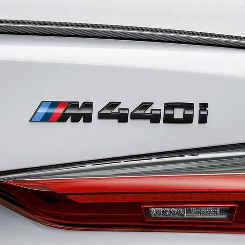 Original BMW G22 G23 G24 M440i Badge Logo Emblem Bagasi Belakang