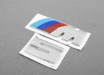 Original BMW E39 M5 Emblem Bagasi belakang mobil Chrome - Image 4