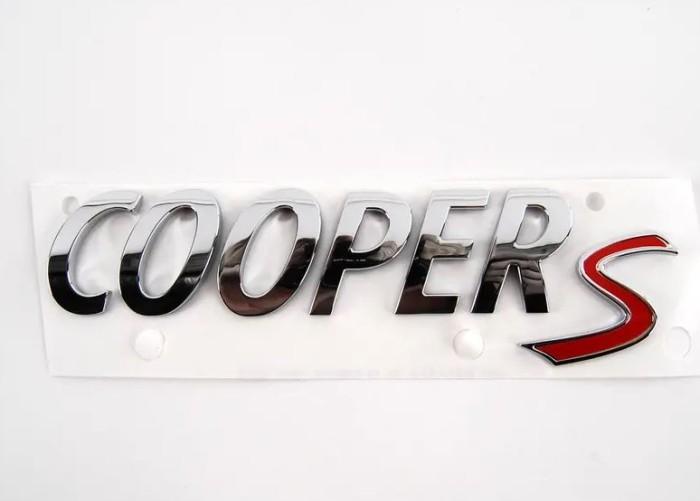 51142755618_A MINI F54 F55 F56 F57 F60 Cooper S Logo Emblem Belakang - Image 1
