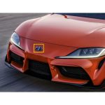 Original Toyota Supra J29 GR Hood Emblem Badge Logo Kap Mesin Depan - Image 3