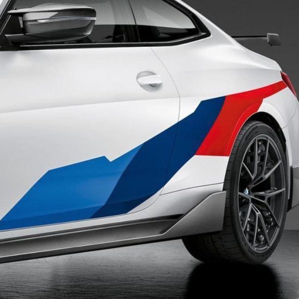 Original BMW G82 M4 M Performance Motorsport Decals Wrap Sticker Kit