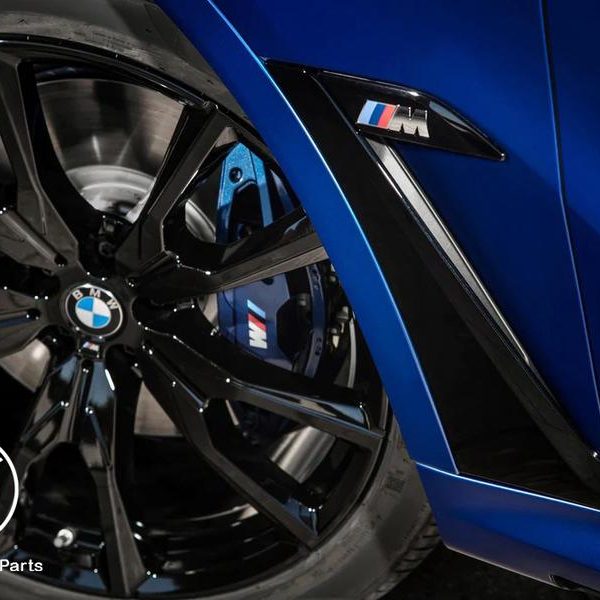 Original BMW G07 X7 LCI M60i M Sport Side Fender Badge Emblem Samping