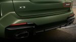 BMW G01 X3 LCI Facelift M40i Chrome Emblem Logo Bagasi Belakang