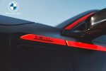 Original BMW G09 XM Label Toronto Red Side Emblem Fender Samping Depan