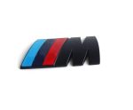 BMW F40 F44 M Sport Side Fender Badge Emblem Samping Gloss Black - Gambar 3