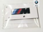 BMW G22 G23 G26 M Sport Side Fender Badge Emblem Samping Gloss Black - Image 3