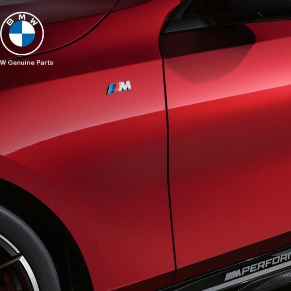 Original BMW G60 G61 ICE i5 M Sport Side Fender Badge Emblem Samping