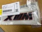 Original BMW G09 XM Label Red Shadow Side Emblem Fender Samping Depan - Image 4