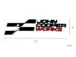 Original MINI Countryman U25 JCW John Cooper Works Badge Emblem Bagasi Belakang - Image 3