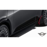 Original MINI F65 F66 F67 JCW Black Stripe Side Sticker Decals Samping Pintu KIRI KANAN SET