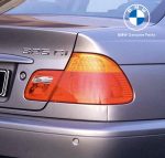 Original BMW E46 325Ci Coupe Badge Emblem Logo Bagasi belakang mobil