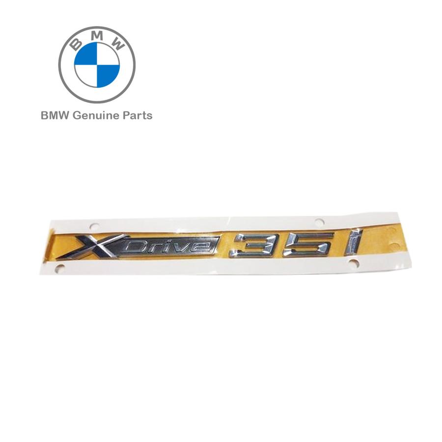 51147208559_A Original BMW X6 E71 XDrive 35i Logo Emblem Pintu X Drive 51147208559 - Image 1