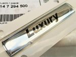 Original BMW F10 F11 LCI Luxury Line Badge Emblem Fender Samping - Image 3