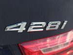 Original BMW F32 F36 428i Badge Emblem Logo Bagasi belakang mobil