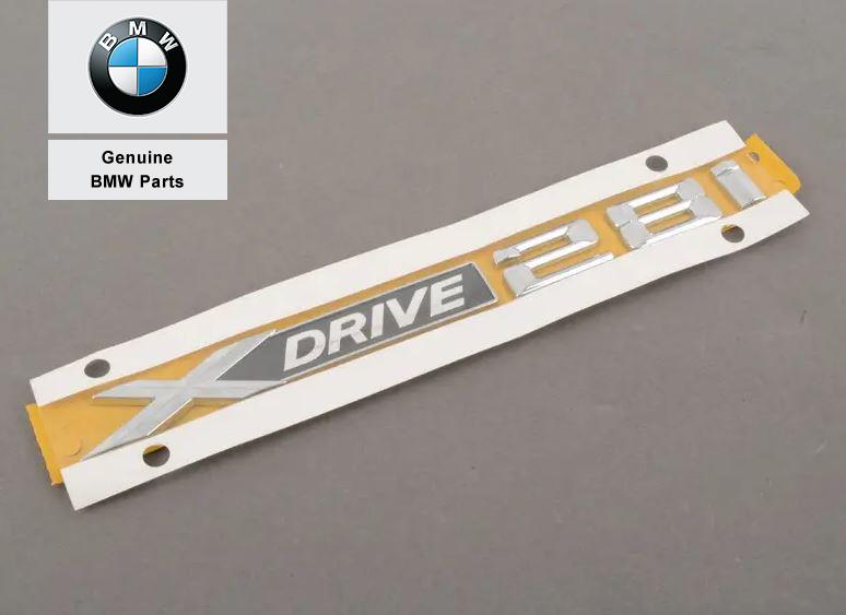 51147362671_A Original BMW F26 X4 XDrive 28i Logo Emblem Pintu X Drive 51147362671 - Gambar 1