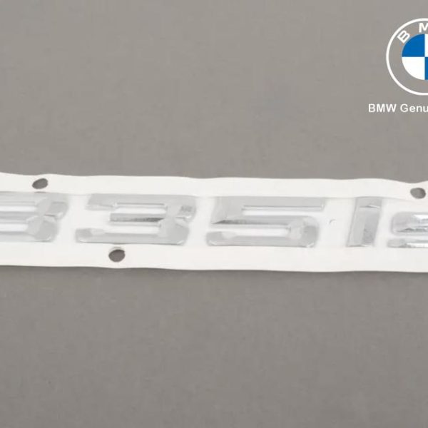 Original BMW E92 E93 335is 335 is Emblem Bagasi Belakang 51147364378