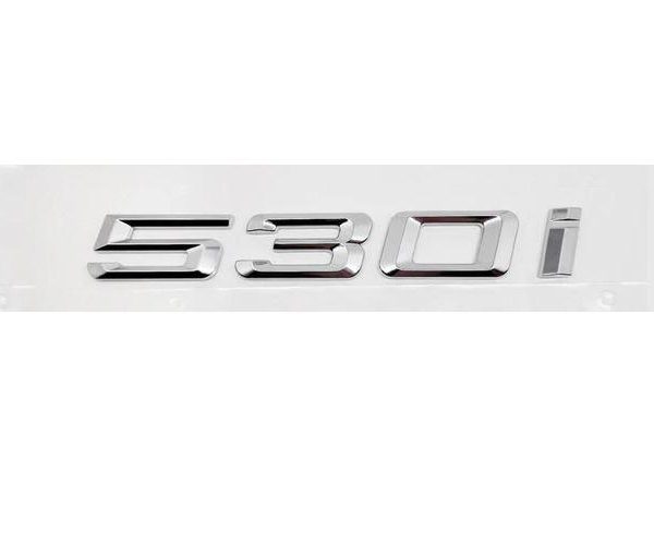 Original BMW G30 530i Badge Emblem Logo Bagasi belakang mobil