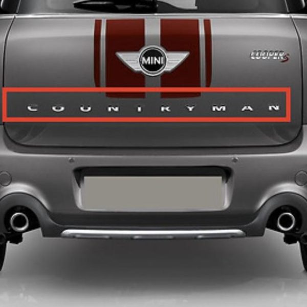 Original MINI F60 Countryman Chrome Logo Emblem Belakang 51147421909