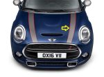 MINI Seven F55 F56 F57 Hood Stripes Strip Sticker Kap Mesin KIRI
