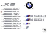 Original BMW G05 X5 G07 X7 X Drive 40i Logo Emblem Bagasi 51147436013 - Image 4