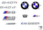 Original BMW G14 G15 G16 840i Emblem Bagasi Belakang 51147446338 - Image 3