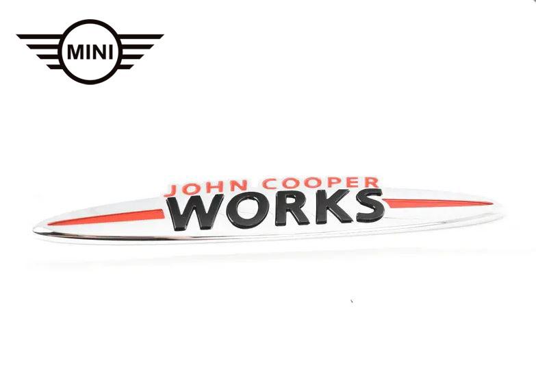 51147476376_A Original MINI F55 F56 F57 F60 JCW Rear Badge Logo Emblem Bagasi - Image 1