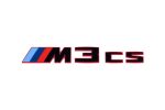 Original BMW G80 M3 CS Badge Emblem Bagasi Belakang - Image 3