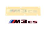 Original BMW G80 M3 CS Badge Emblem Bagasi Belakang - Image 4
