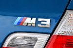 Original BMW E46 M3 Chrome Badge Emblem Bagasi belakang mobil