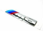 Original BMW E46 M3 Chrome Badge Emblem Bagasi belakang mobil - Gambar 4
