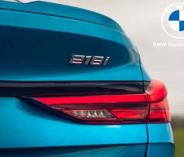 Original BMW F44 218i Gran Coupe Badge Emblem Logo Bagasi Belakang