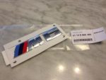 Original BMW F06 F12 F13 M6 Logo Emblem Bagasi belakang mobil - Image 3