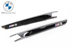 Original BMW F80 M3 M Performance Gloss Black Side Fender Grill SET