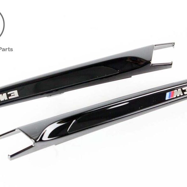Original BMW F80 M3 M Performance Gloss Black Side Fender Grill SET