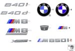 Original BMW G14 G15 G16 M850i Emblem Bagasi Belakang 51148079112 - Image 4